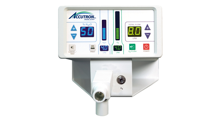 Accutron Digital Ultra nitrous oxide flowmeter