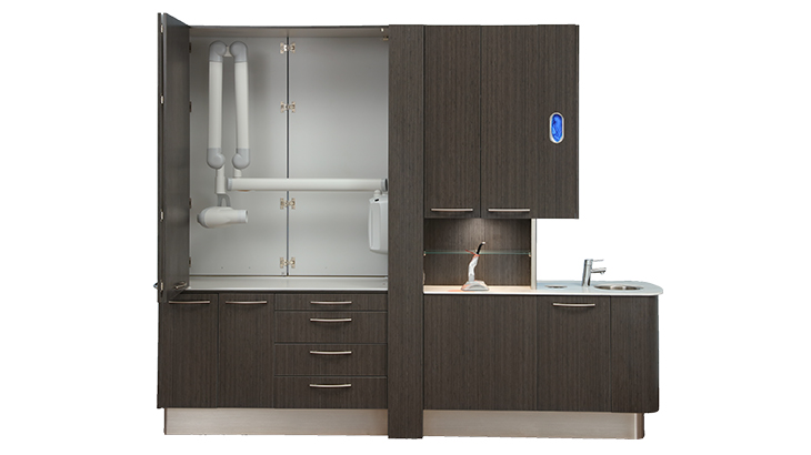 Royal Biotec Platinum Series dental cabinet, side console