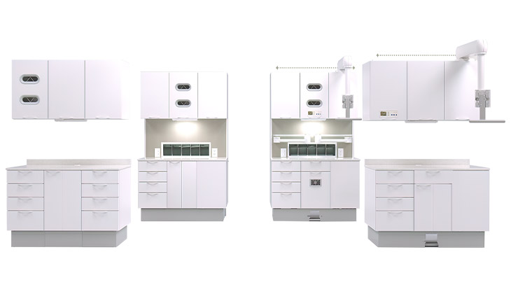 A-dec Inspire 300 cabinet