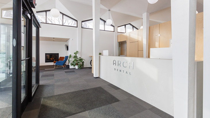 entrance for Arch Dental