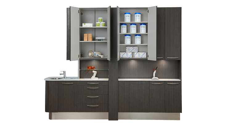 Royal Biotec Platinum Series dental cabinet central console