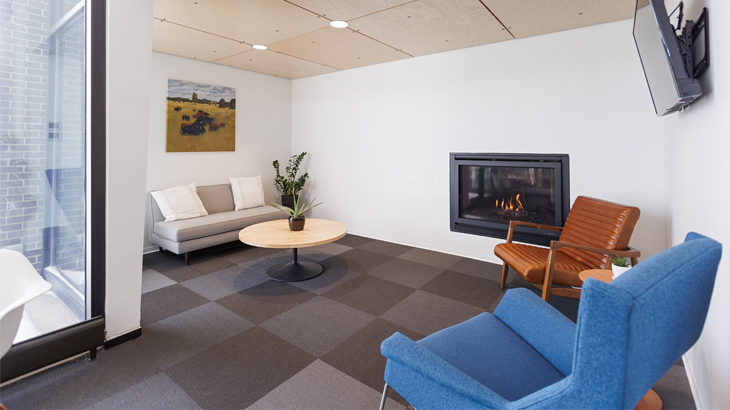 reception area of Arch Dental